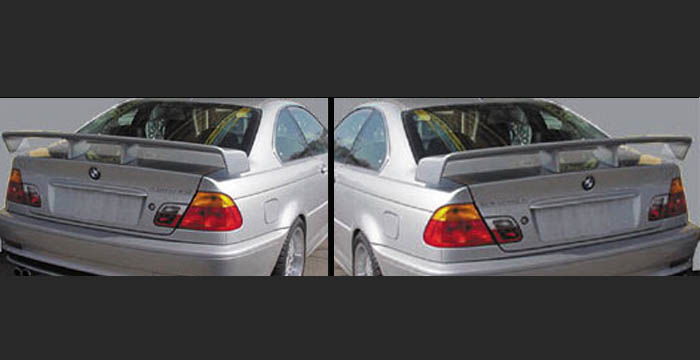Custom BMW 3 Series Trunk Wing  Coupe & Sedan (1999 - 2006) - $290.00 (Manufacturer Sarona, Part #BM-005-TW)